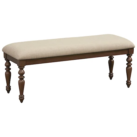 Transitional Upholstered Bench